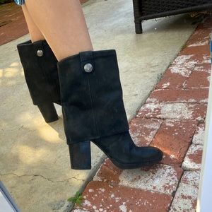 [SOLD] Vince Camuto fold over cuff boots